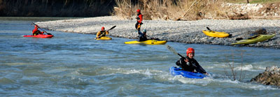 Corsi di canoa sul Reno per adulti - maggio e giugno